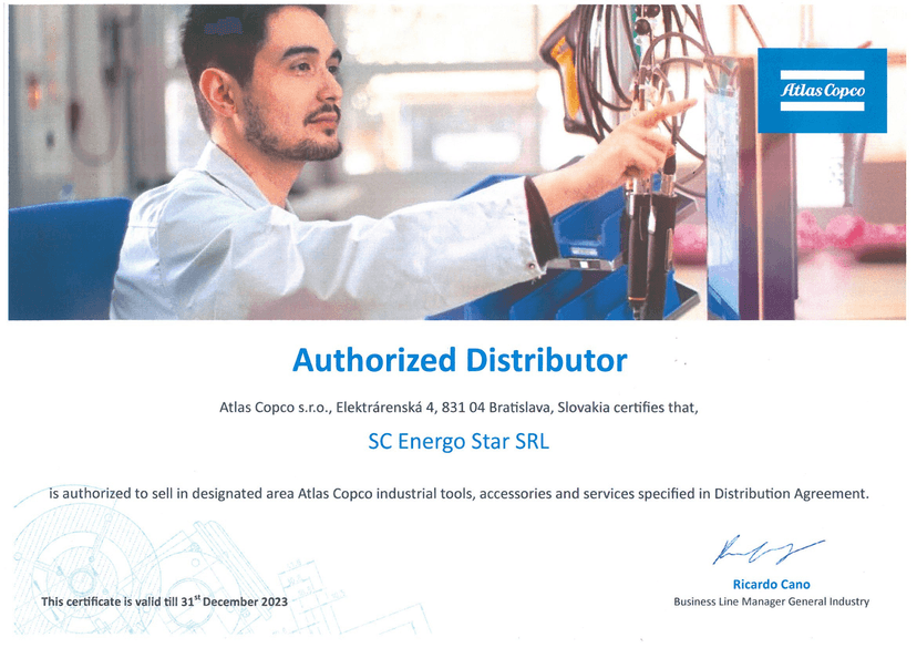 Diploma Distribuitor Autorizat