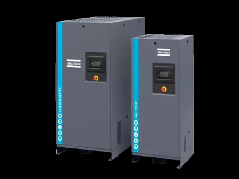 Compresor Atlas Copco GA – tehnologie cu șurub și injecție de ulei