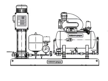 Pompă Jockey cu sistem pneumatică – sculă Atlas Copco pentru aplicații industriale