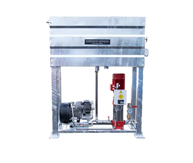 Rezervor cu pompă Jockey și vas de presiune cu membrană – sculă Atlas Copco pentru aplicații industriale