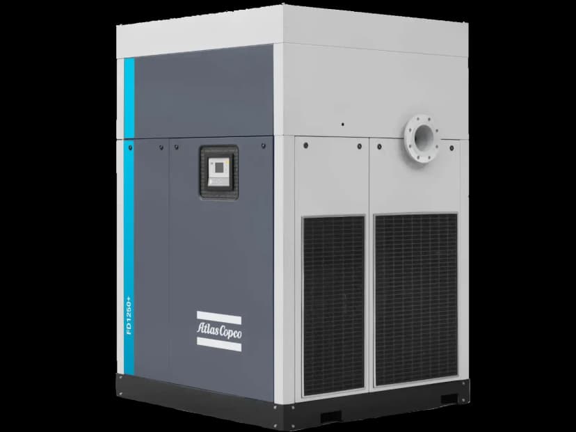 Uscător de aer FD(VSD)+ Atlas Copco – specificații tehnice și design compact